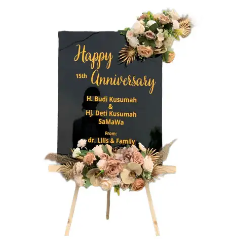 Papan Bunga Akrilik Cijoro Lebak